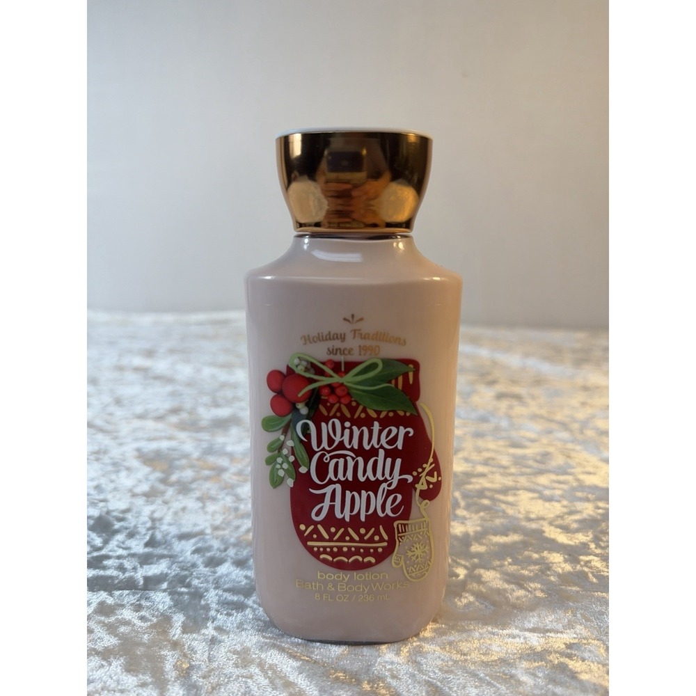 Bath & Body Works‎ Winter Candy Apple Body Lotion 8 Oz Holiday New